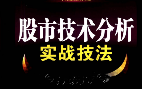 《股市技术分析实战技法》精华及PDF下载