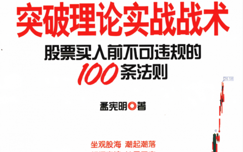 《突破理论实战战术》精华及PDF下载